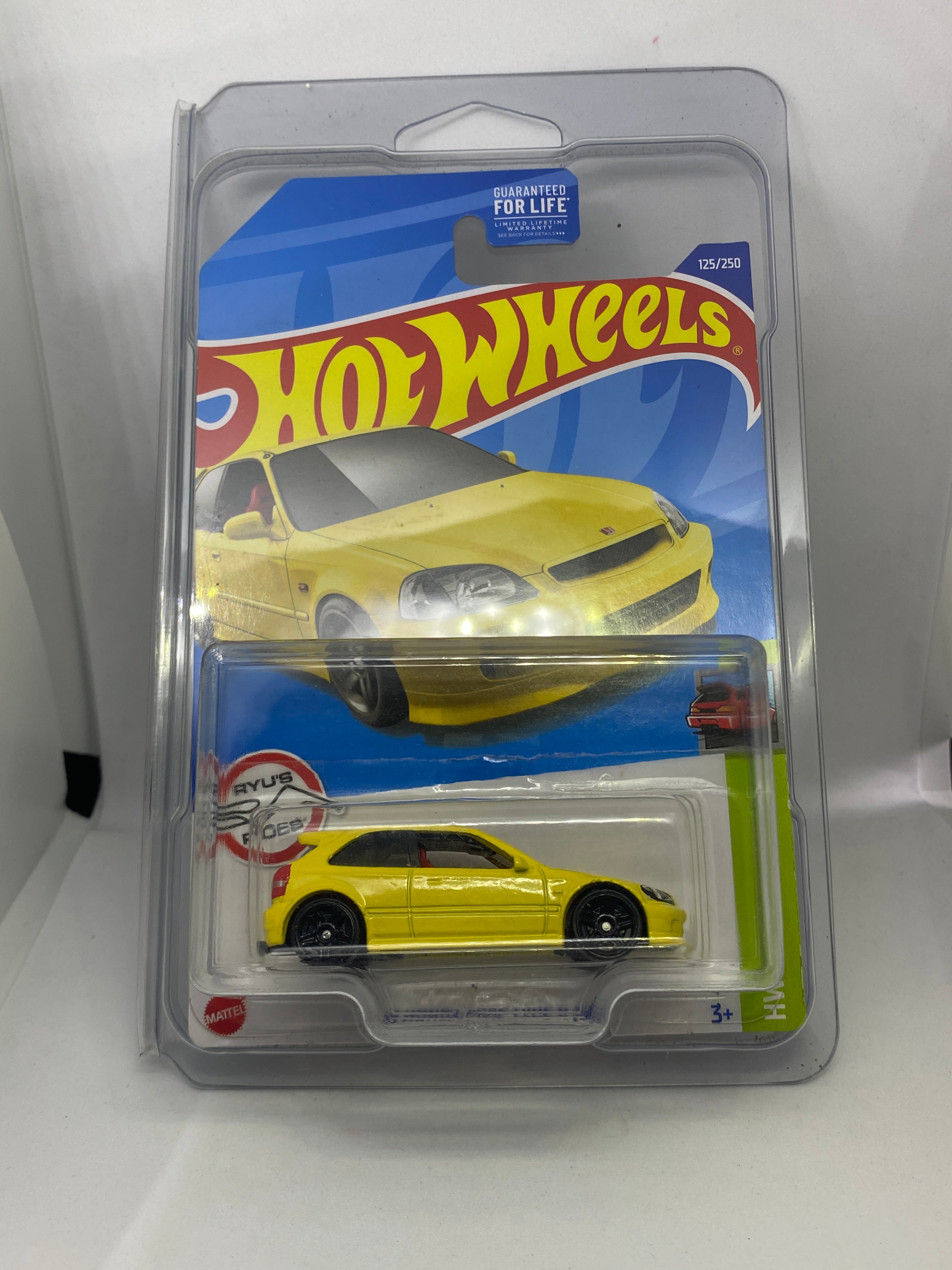 ‘99 Honda Civic Type R EK9 (Yellow)