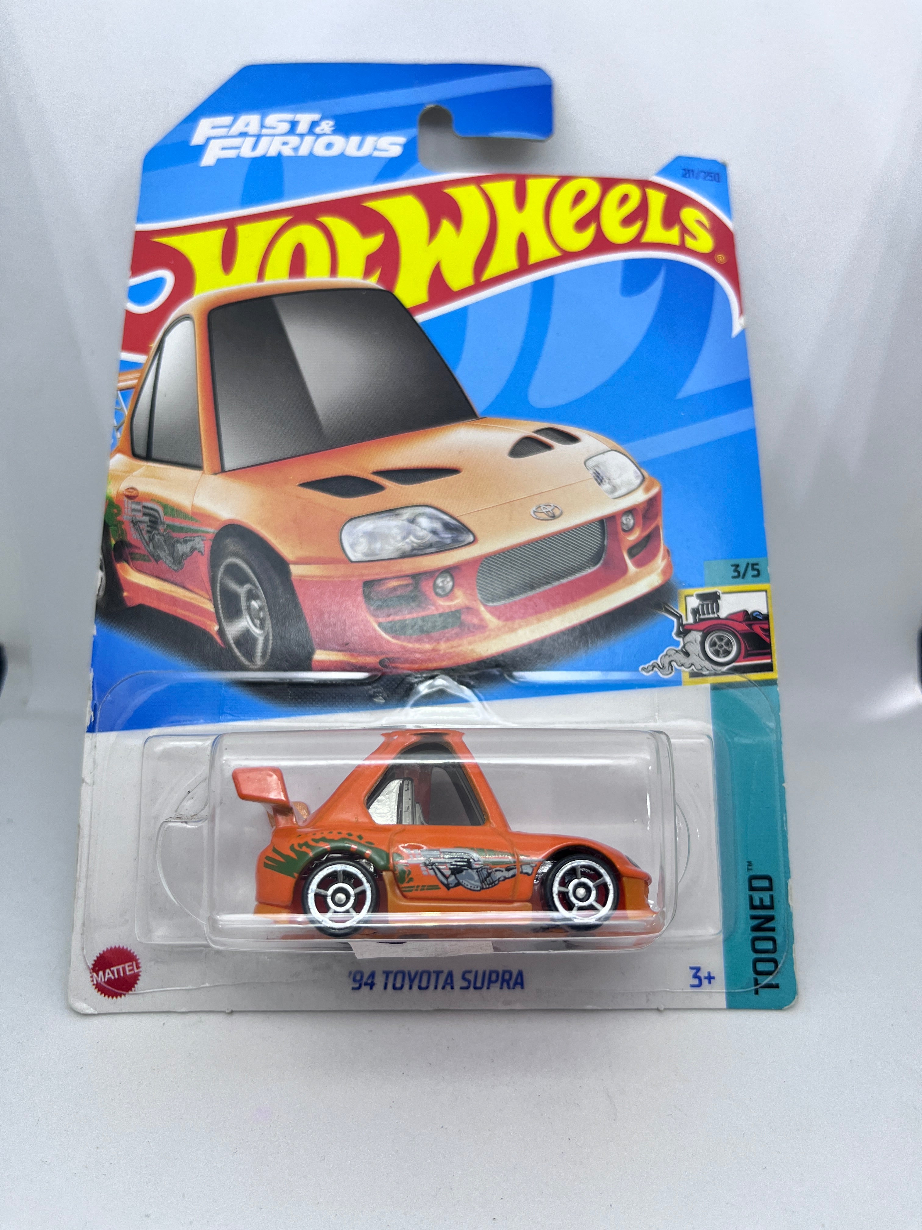 '94 Toyota Supra Tooned (Orange)