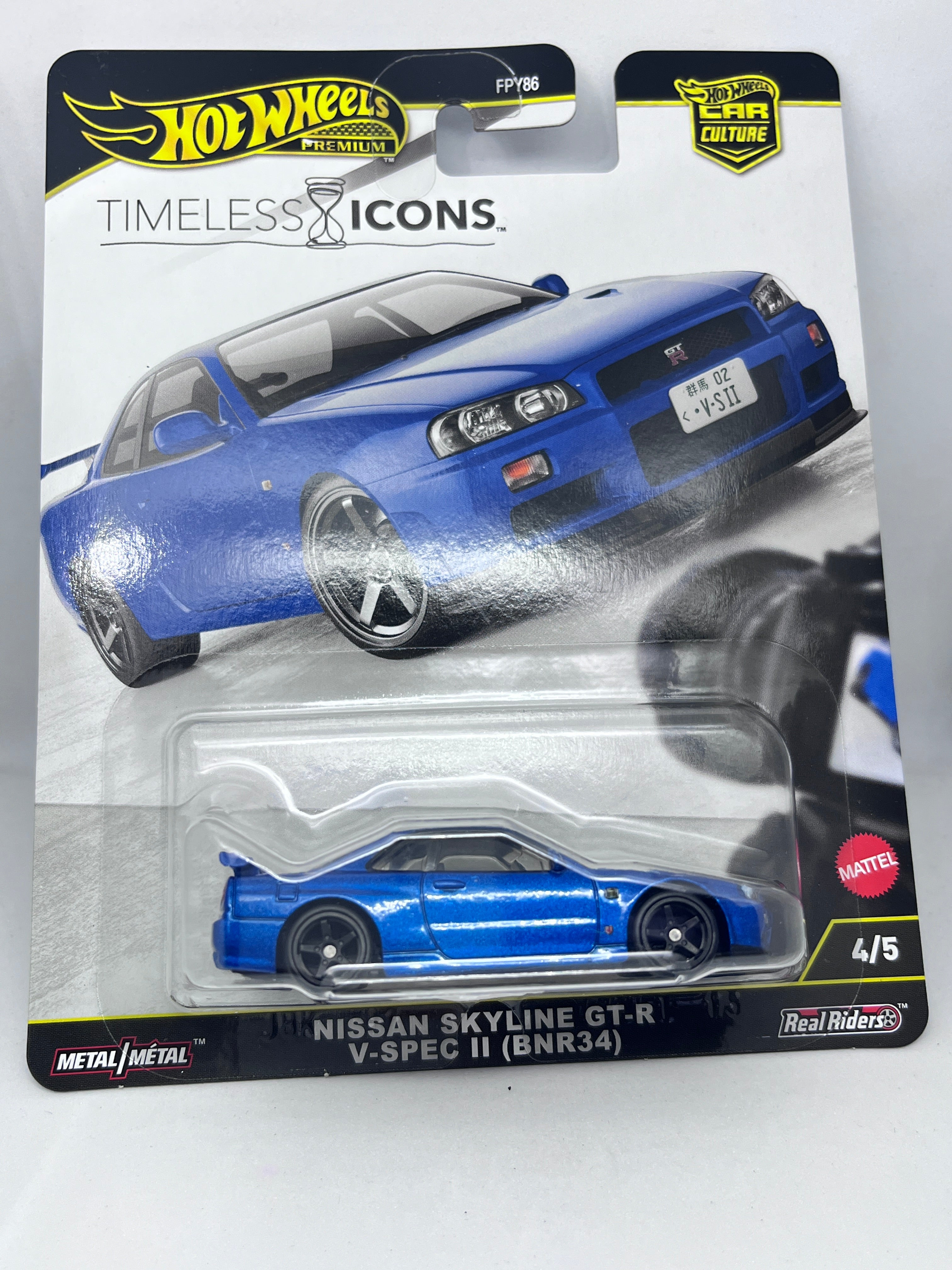 Timeless Icons Nissan Skyline GT-R V-Spec II (BNR34)