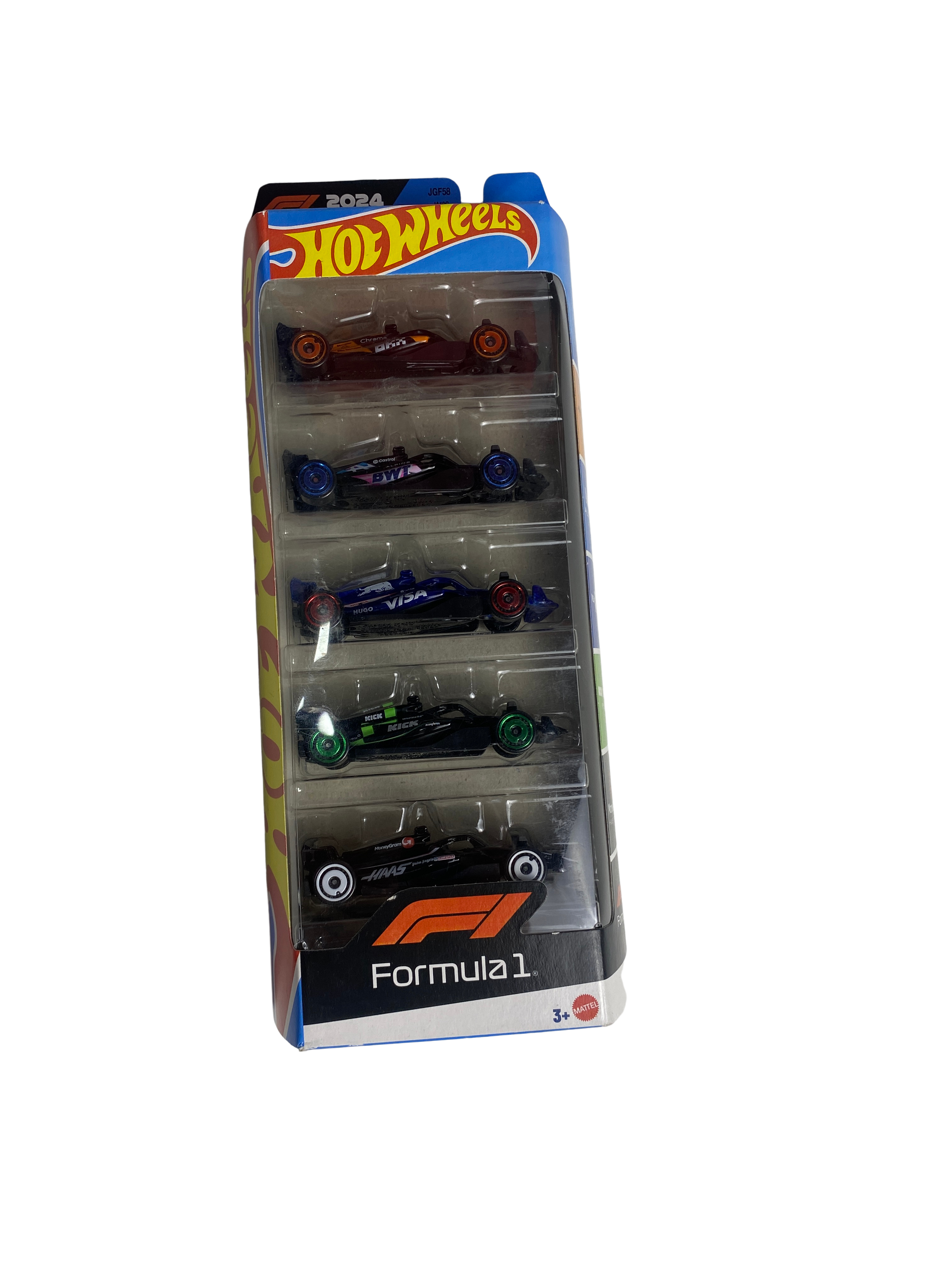 Hot Wheels F1 5 Pack 2024
